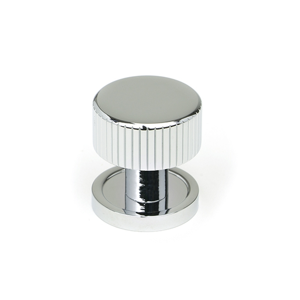 50376 • 25mm • Polished Chrome • From The Anvil Judd Cabinet Knob [Plain]