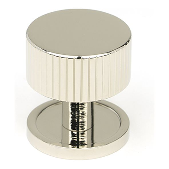 50392 • 32mm • Polished Nickel • From The Anvil Judd Cabinet Knob [Plain]