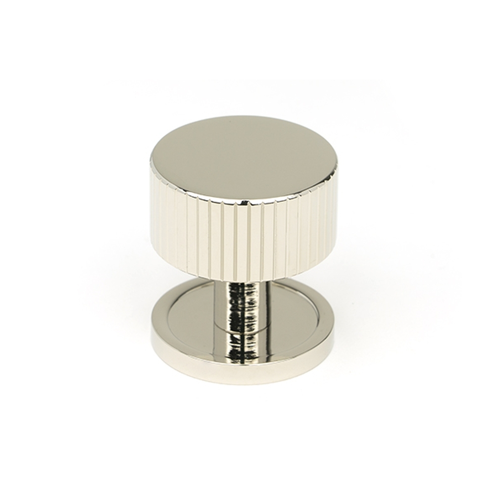 50392 • 32mm • Polished Nickel • From The Anvil Judd Cabinet Knob [Plain]