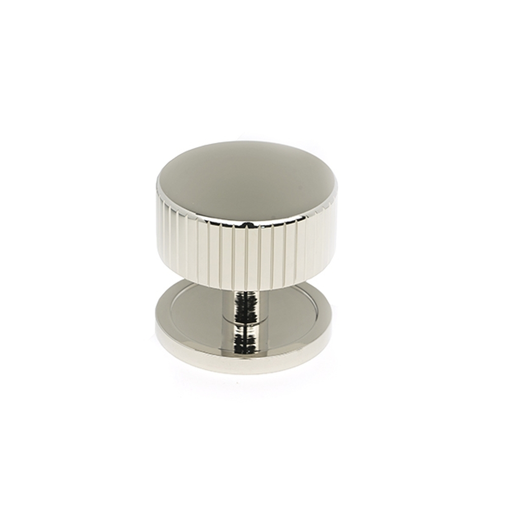 50395 • 38mm • Polished Nickel • From The Anvil Judd Cabinet Knob [Plain]