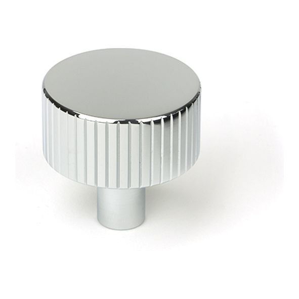 50404  32mm  Polished Chrome  From The Anvil Judd Cabinet Knob [No rose]