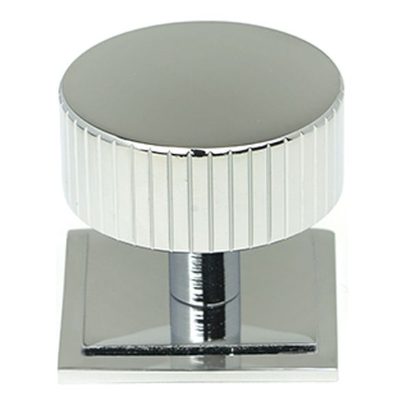 50408 • 38mm • Polished Chrome • From The Anvil Judd Cabinet Knob [Square]
