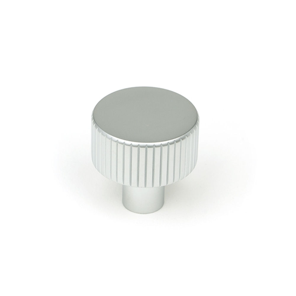 50412  25mm  Satin Chrome  From The Anvil Judd Cabinet Knob [Plain]