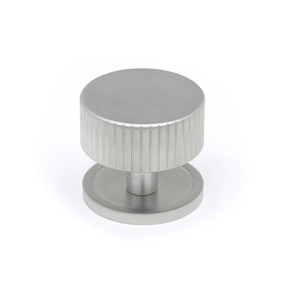 50418  38mm  Satin Chrome  From The Anvil Judd Cabinet Knob [Plain]