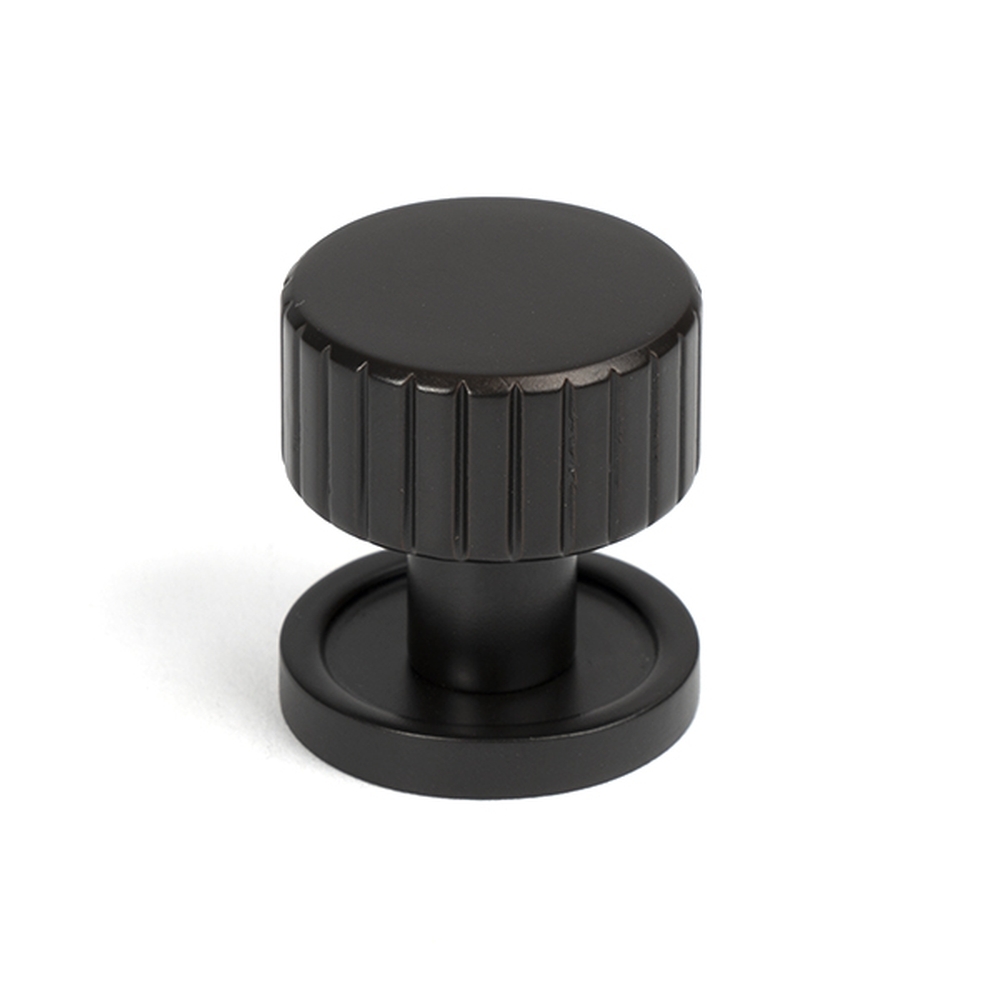 50448  25mm  Aged Bronze  From The Anvil Judd Cabinet Knob [Plain]