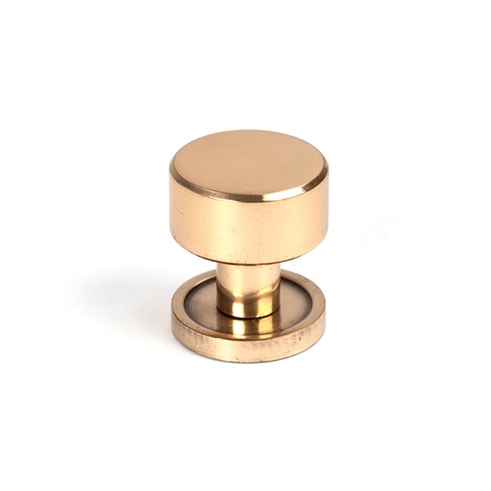 50460  25mm  Polished Bronze  From The Anvil Kelso Cabinet Knob [Plain]