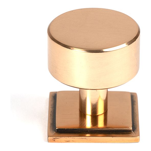 50465 • 32mm • Polished Bronze • From The Anvil Kelso Cabinet Knob [Square]
