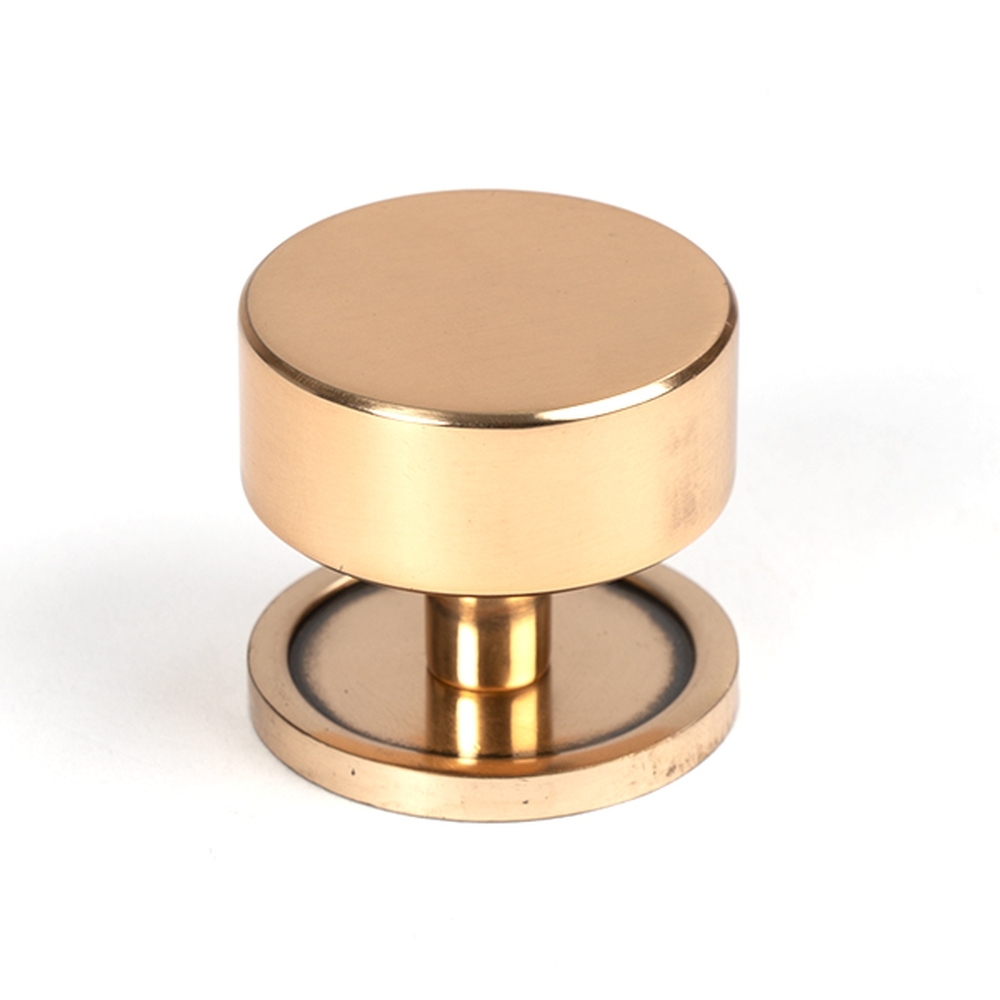 50466  38mm  Polished Bronze  From The Anvil Kelso Cabinet Knob [Plain]