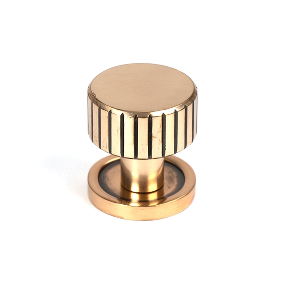 50472  25mm  Polished Bronze  From The Anvil Judd Cabinet Knob [Plain]