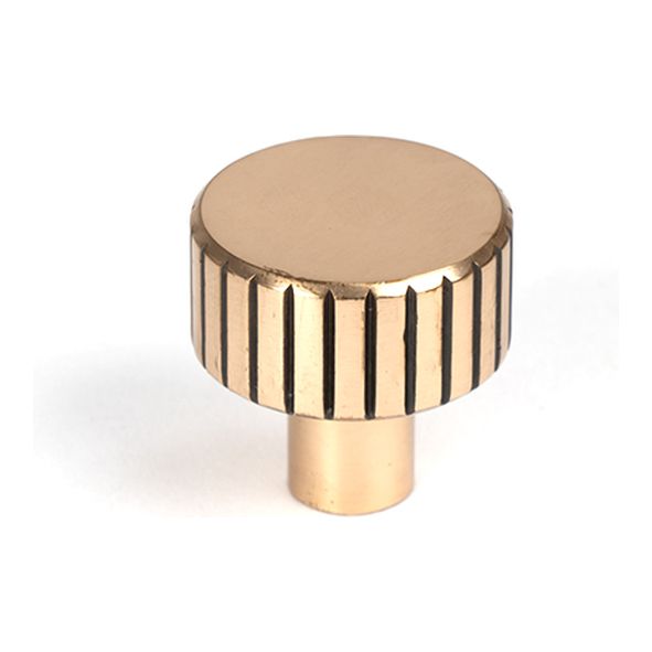 50473 • 25mm • Polished Bronze • From The Anvil Judd Cabinet Knob [No rose]