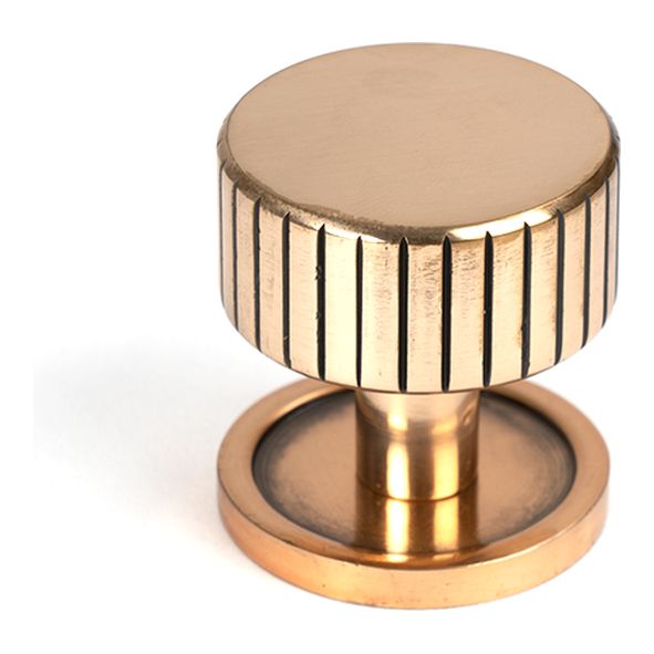 50475  32mm  Polished Bronze  From The Anvil Judd Cabinet Knob [Plain]
