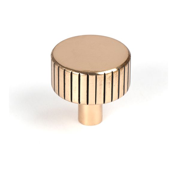 50476  32mm  Polished Bronze  From The Anvil Judd Cabinet Knob [No rose]