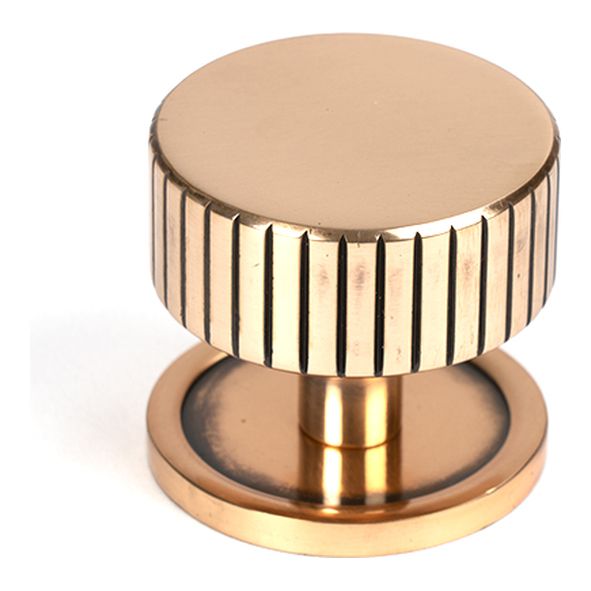 50478 • 38mm • Polished Bronze • From The Anvil Judd Cabinet Knob [Plain]
