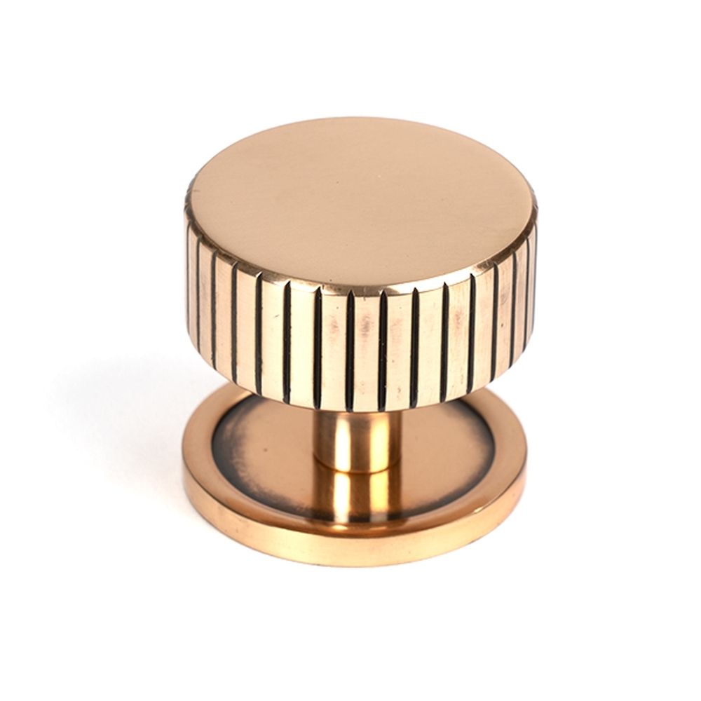 50478 • 38mm • Polished Bronze • From The Anvil Judd Cabinet Knob [Plain]