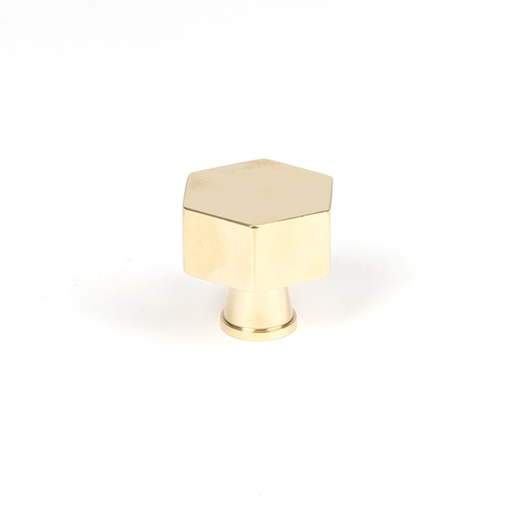 50488  32mm  Polished Brass  From The Anvil Kahlo Cabinet Knob