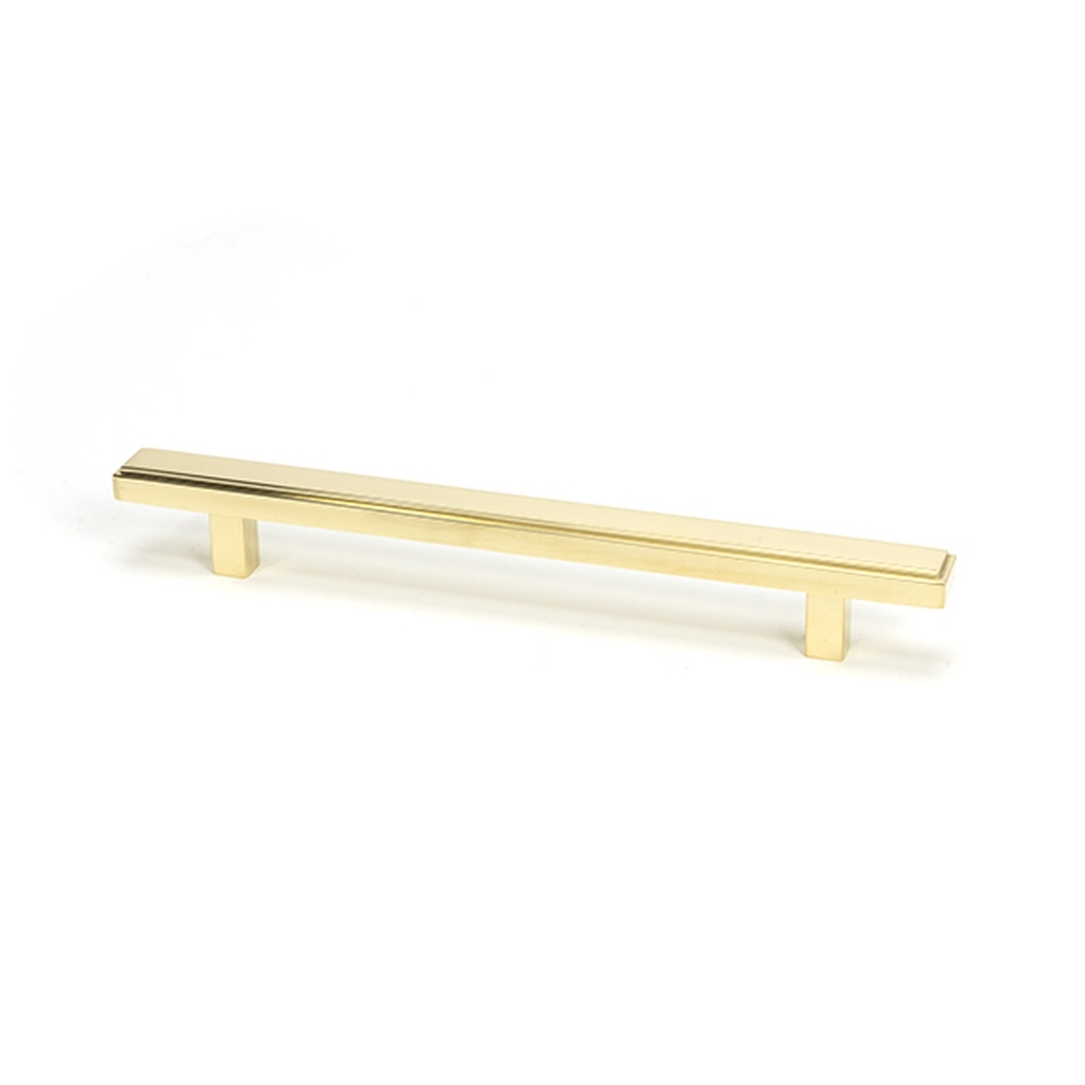 50493  220mm  Polished Brass  From The Anvil Scully Pull Handle - Medium