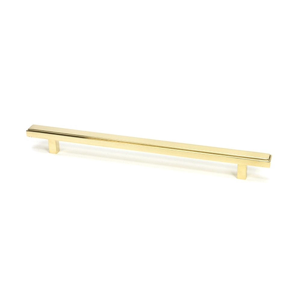 50494  284mm  Polished Brass  From The Anvil Scully Pull Handle - Large