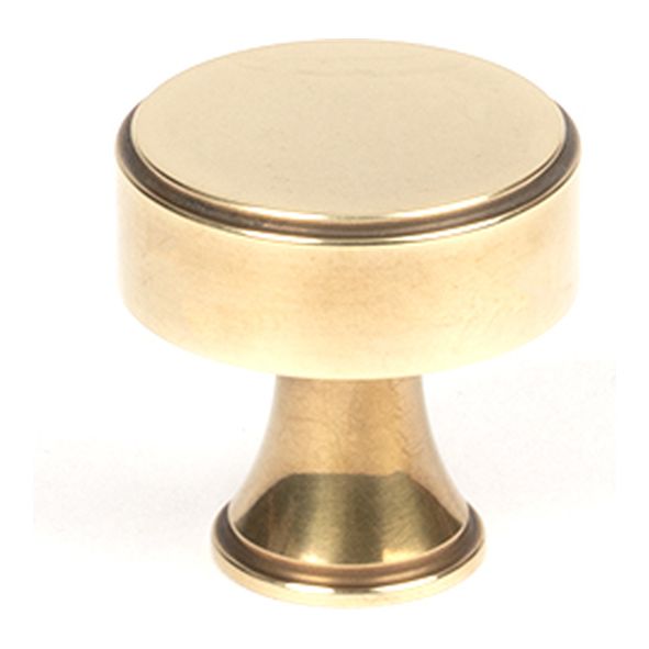 50498  25mm  Aged Brass  From The Anvil Scully Cabinet Knob