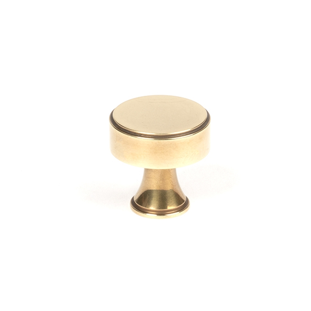 50498 • 25mm • Aged Brass • From The Anvil Scully Cabinet Knob