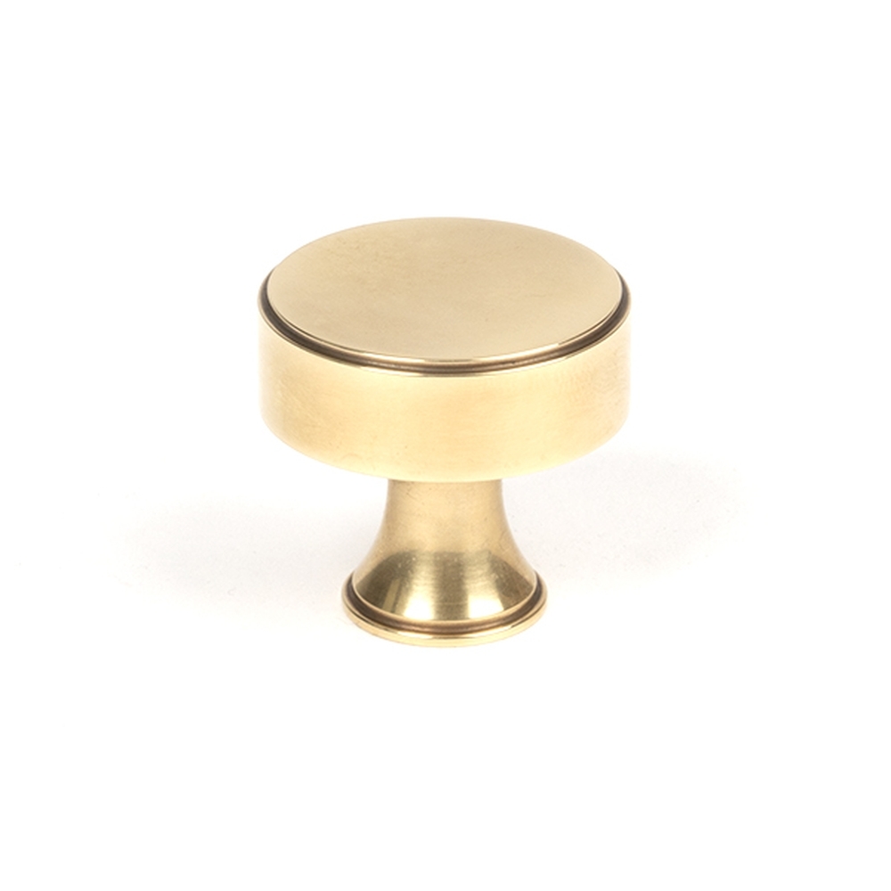 50499 • 32mm • Aged Brass • From The Anvil Scully Cabinet Knob