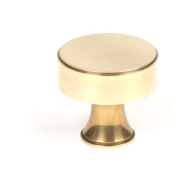50500  38mm  Aged Brass  From The Anvil Scully Cabinet Knob