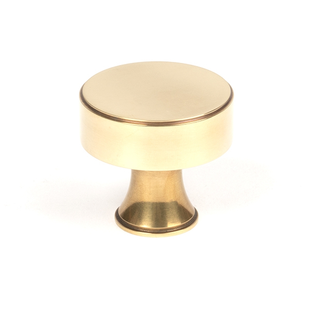 50500 • 38mm • Aged Brass • From The Anvil Scully Cabinet Knob