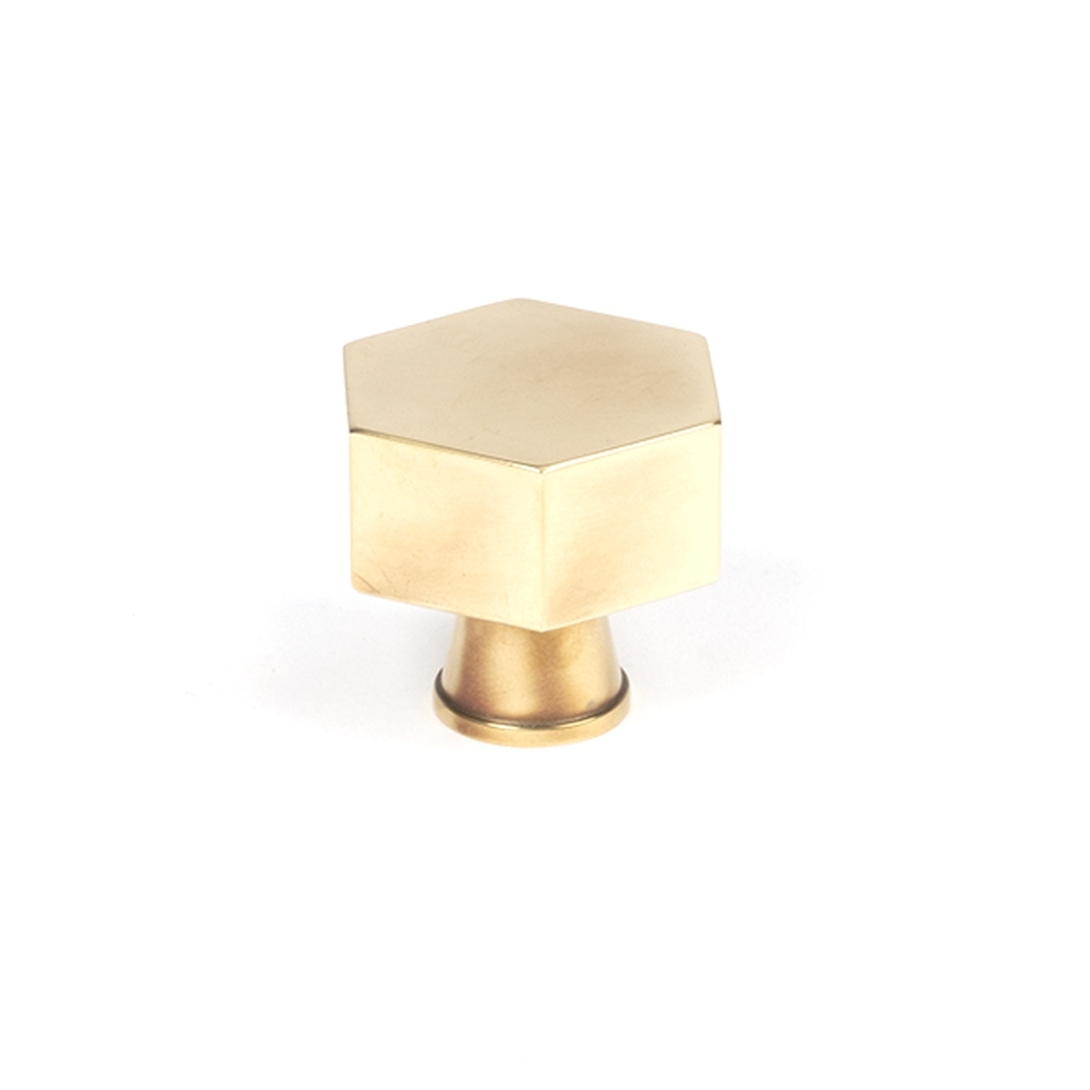 50503 • 38mm • Aged Brass • From The Anvil Kahlo Cabinet Knob