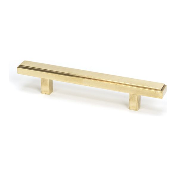 50506  156mm  Aged Brass  From The Anvil Scully Pull Handle - Small