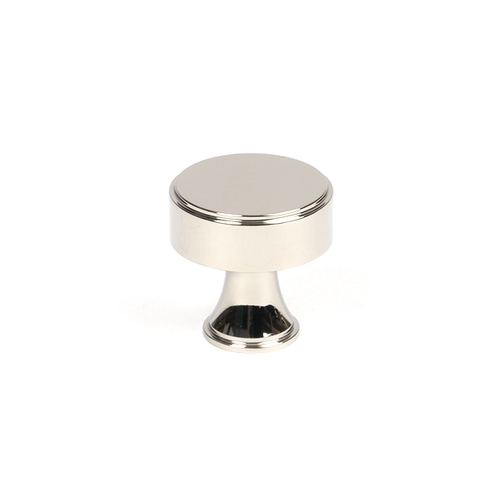 50512  25mm  Polished Nickel  From The Anvil Scully Cabinet Knob