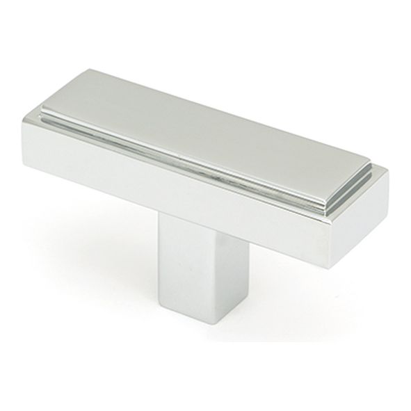 50532 • 50mm • Polished Chrome • From The Anvil Scully T-Bar Cabinet Knob