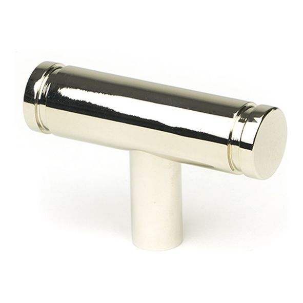 50576 • 50mm • Polished Nickel • From The Anvil Kelso T-Bar Cabinet Knob