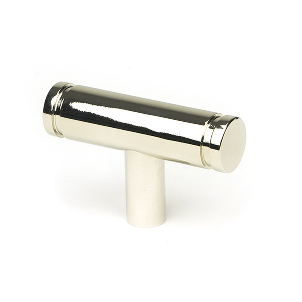 50576  50mm  Polished Nickel  From The Anvil Kelso T-Bar Cabinet Knob