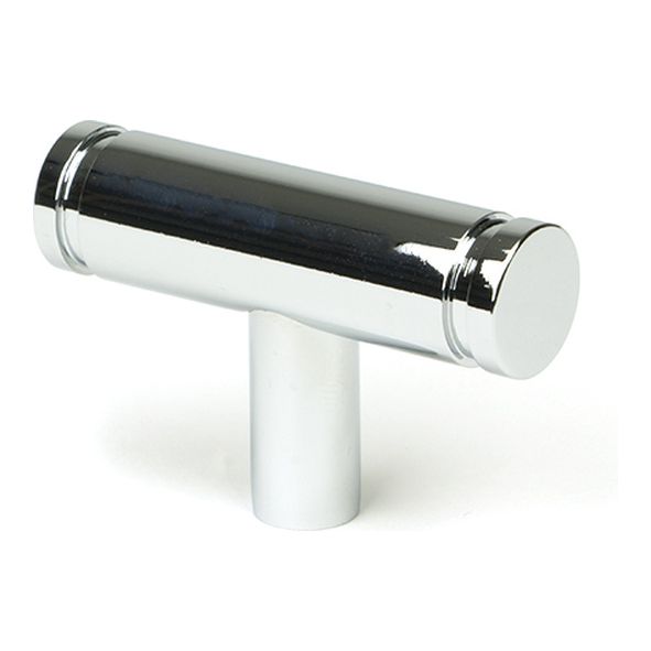 50577  50mm  Polished Chrome  From The Anvil Kelso T-Bar Cabinet Knob