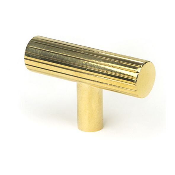 50580 • 50mm • Polished Brass • From The Anvil Judd T-Bar Cabinet Knob
