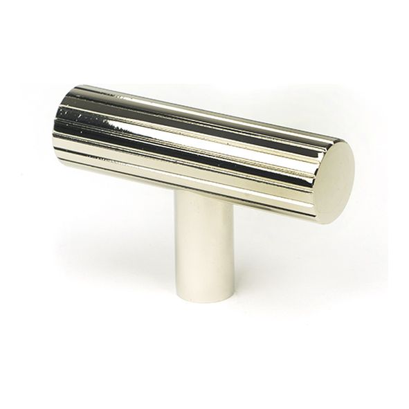 50582 • 50mm • Polished Nickel • From The Anvil Judd T-Bar Cabinet Knob