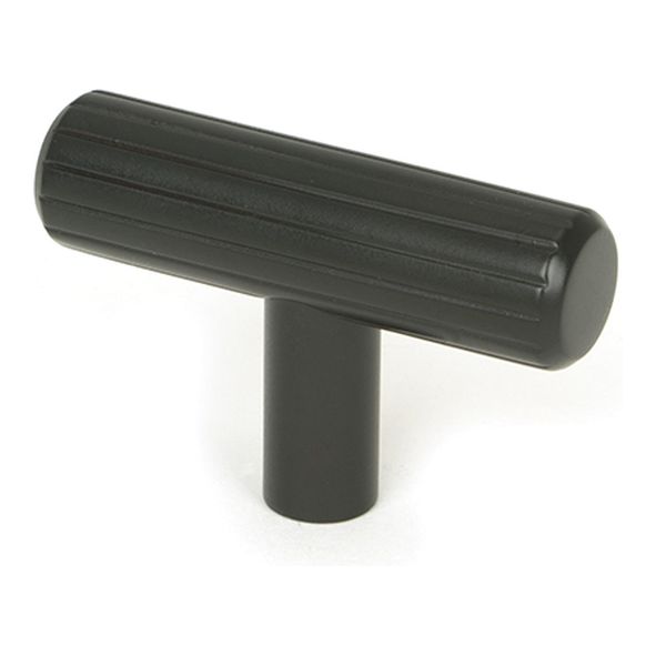 50590 • 50mm • Aged Bronze • From The Anvil Judd T-Bar Cabinet Knob