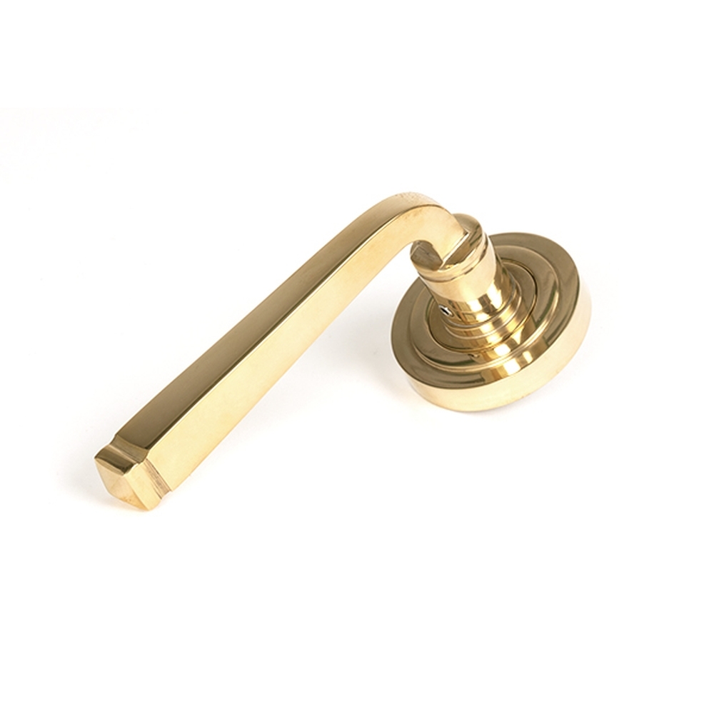 50598 • 53mm • Polished Brass • From The Anvil Avon Round Levers [Art Deco]