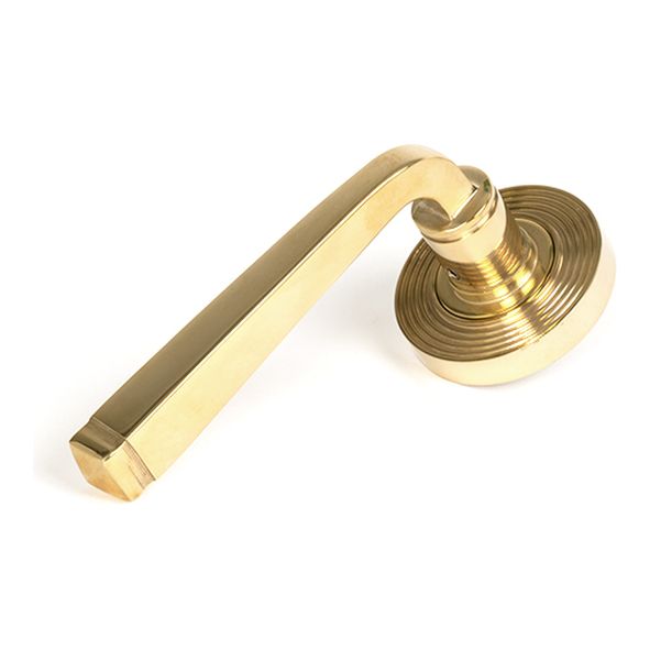 50600 • 53mm • Polished Brass • From The Anvil Avon Round Levers [Beehive]