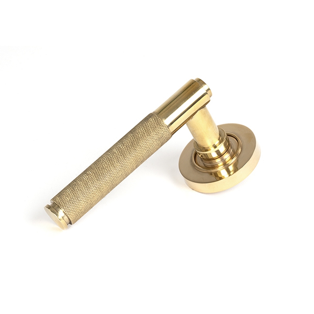 50605 • 53mm • Polished Brass • From The Anvil Brompton Levers [Plain]