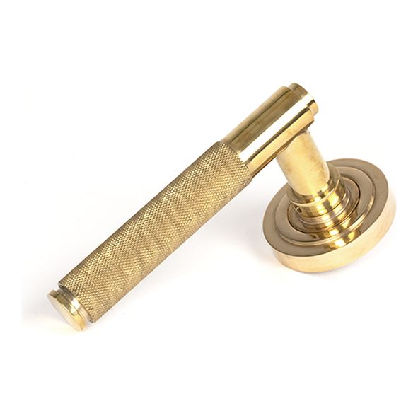 50607  53mm  Polished Brass  From The Anvil Brompton Levers [Art Deco]