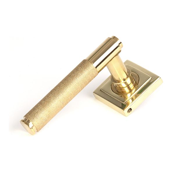50611  53mm  Polished Brass  From The Anvil Brompton Levers [Square]