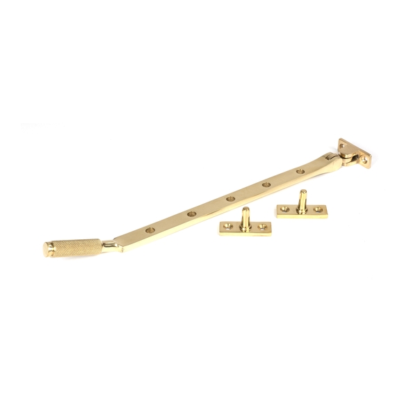 50617 � 338mm � Polished Brass � From The Anvil Brompton Casement Stay