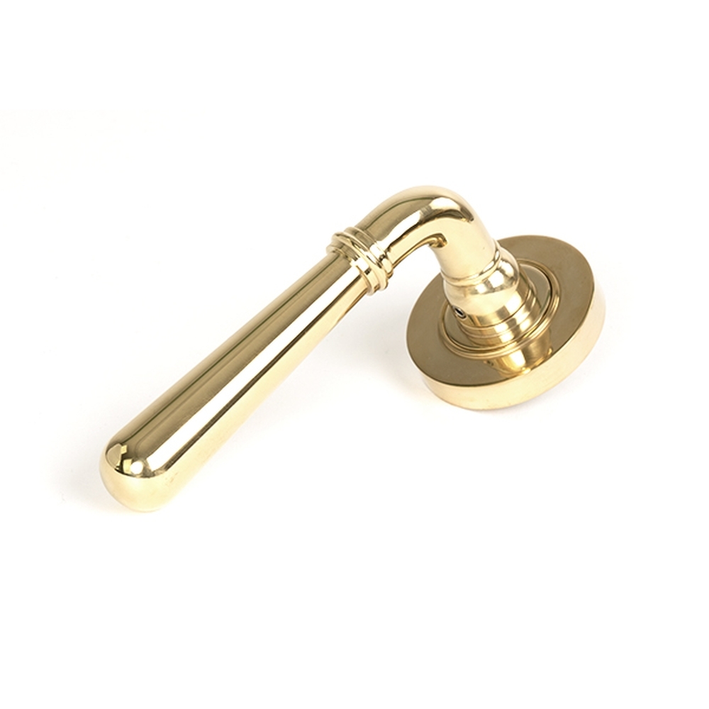 50618  53mm  Polished Brass  From The Anvil Newbury Levers [Plain]