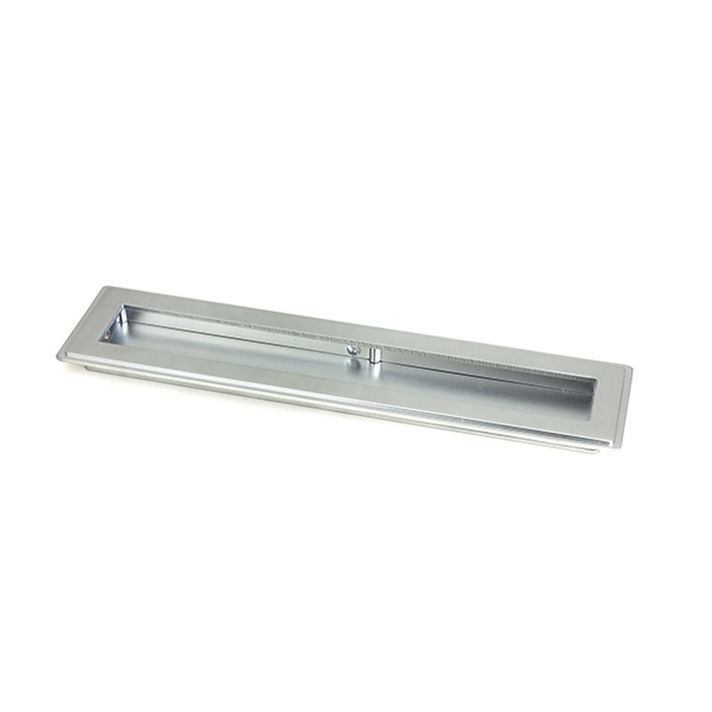 50637 • 250mm • Satin Chrome • From The Anvil Art Deco Rectangular Pull