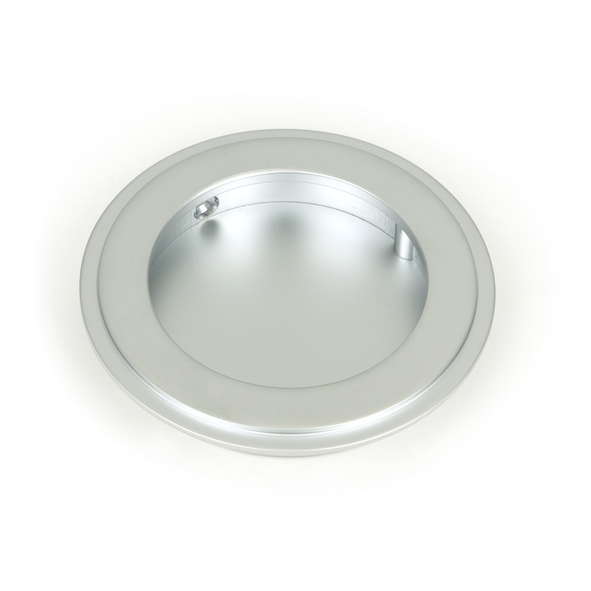 50645 � 75 mm � Satin Chrome � From The Anvil Art Deco Round Pull