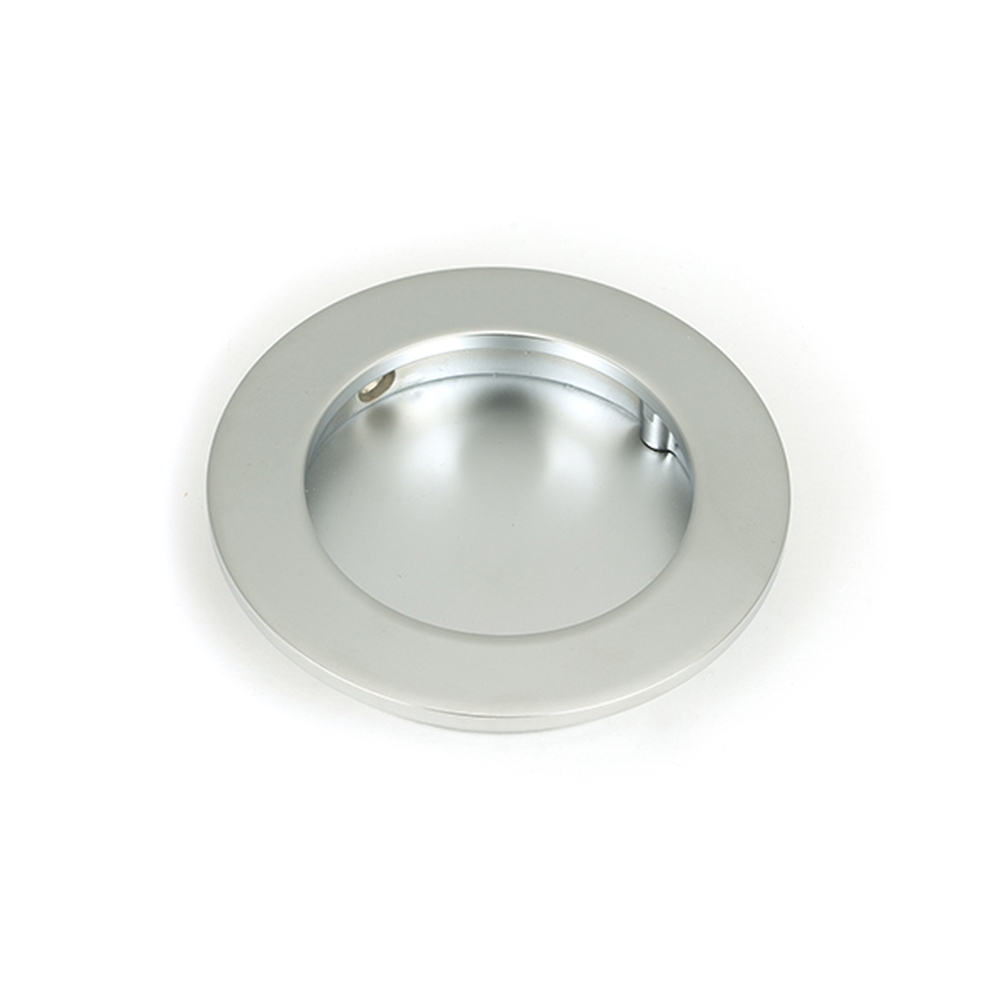 50647 • 75 mm • Satin Chrome • From The Anvil Plain Round Pull