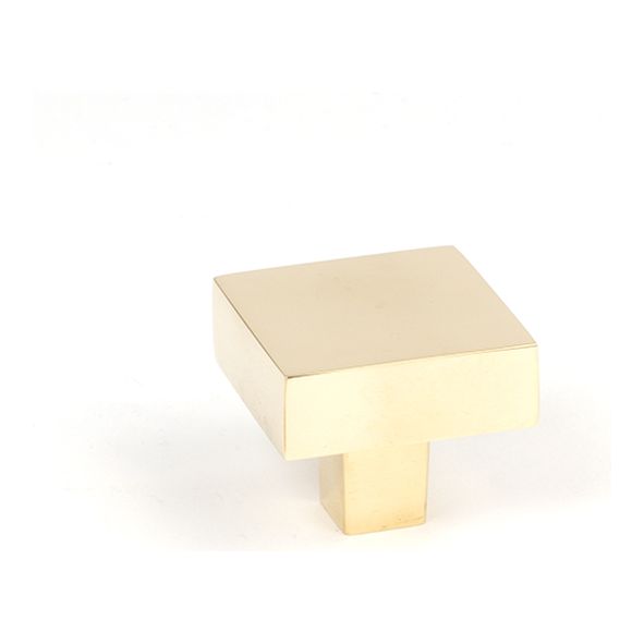 50669  35mm  Polished Brass  From The Anvil Albers Cabinet Knob