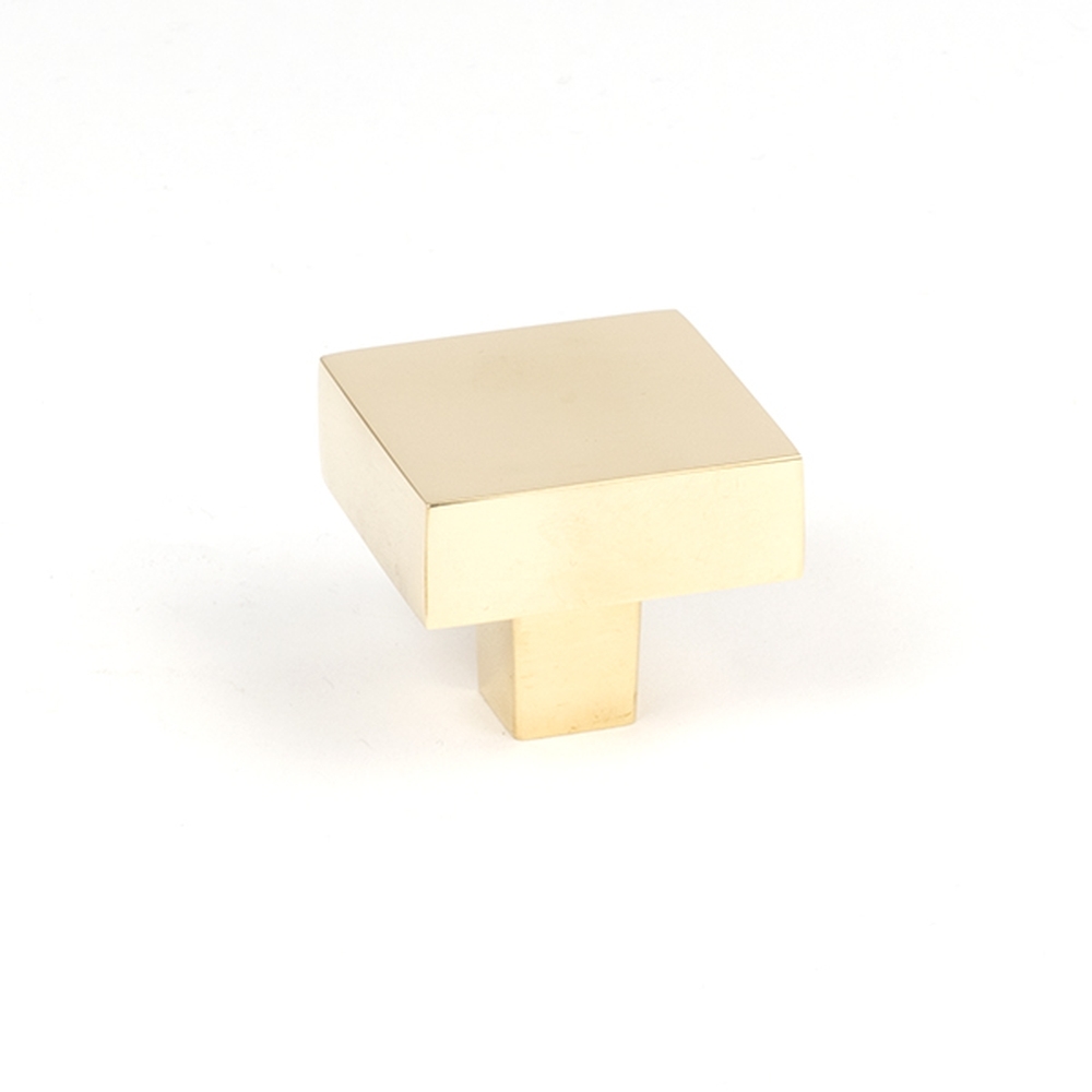 50669  35mm  Polished Brass  From The Anvil Albers Cabinet Knob