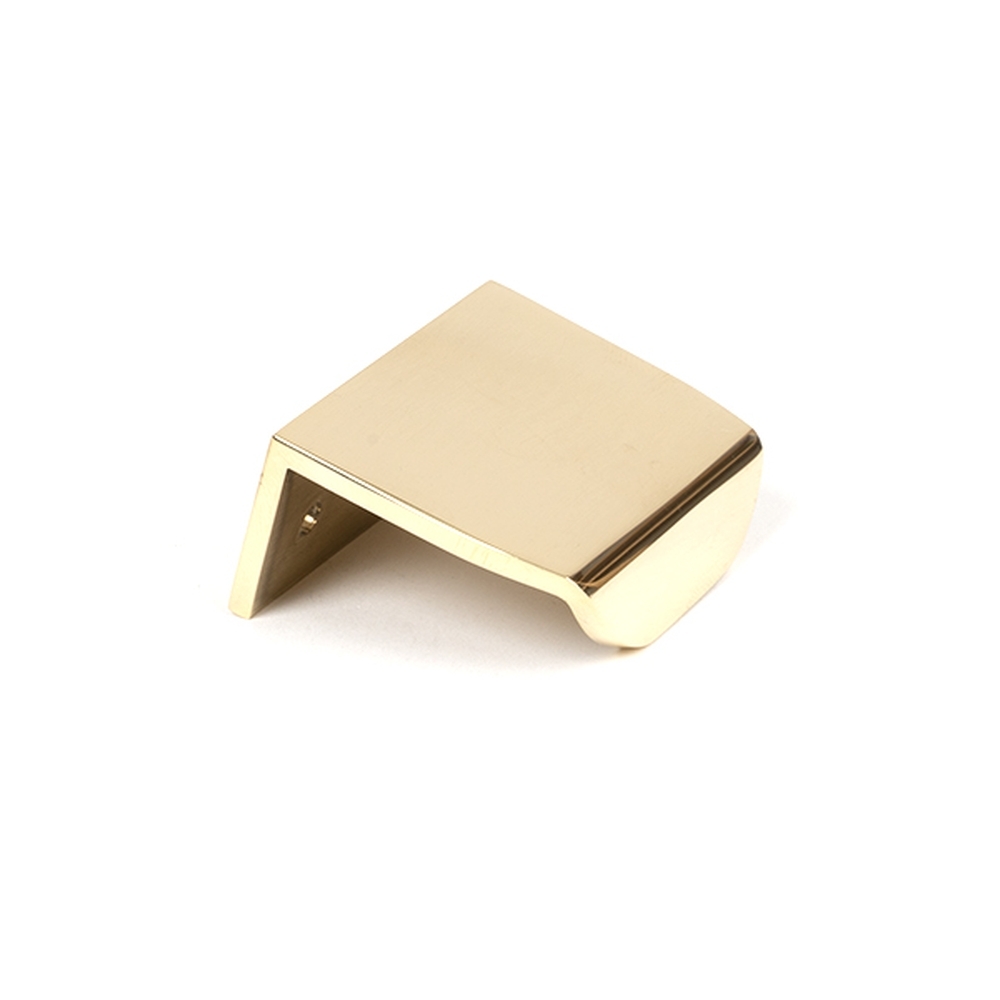 50677  50mm  Polished Brass  From The Anvil Moore Edge Pull