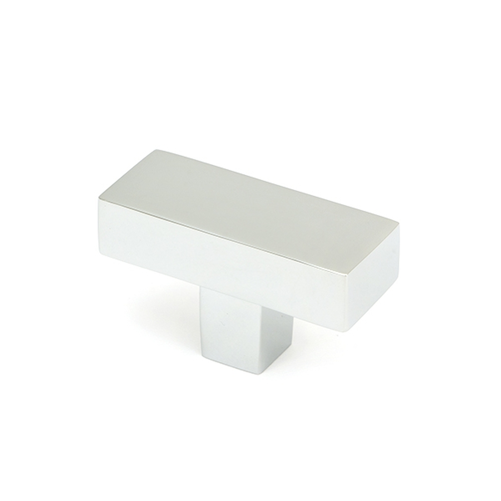 50709  50mm  Polished Chrome  From The Anvil Albers T-Bar Cabinet Knob